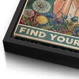Lose your mind find your soul 18 - Leinwand