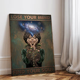 Lose your mind find your soul 11 - Leinwand