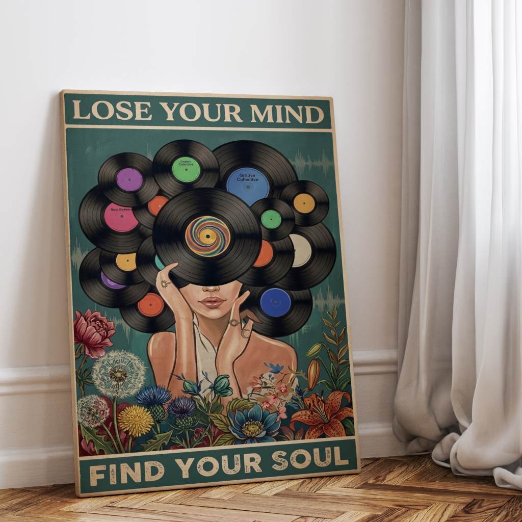 Lose your mind find your soul 18 - Leinwand