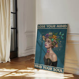 Lose your mind find your soul 14 - Leinwand