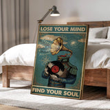 Lose your mind find your soul 17 - Leinwand