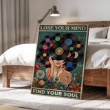 Lose your mind find your soul 18 - Leinwand