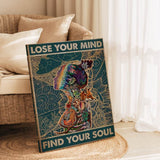Lose your mind find your soul 13 - Leinwand
