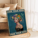 Lose your mind find your soul 14 - Leinwand