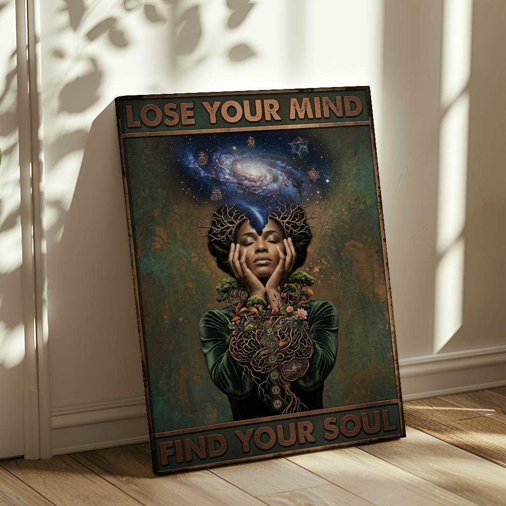 Lose your mind find your soul 11 - Leinwand