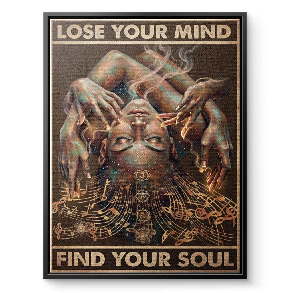 Lose your mind find your soul 10 - Leinwand