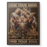 Lose your mind find your soul 10 - Leinwand