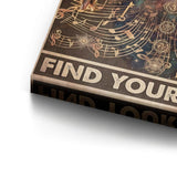 Lose your mind find your soul 10 - Leinwand