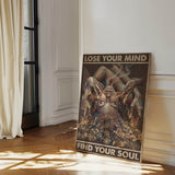 Lose your mind find your soul 10 - Leinwand