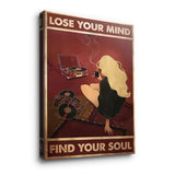 Lose your mind find your soul 7 - Canvas