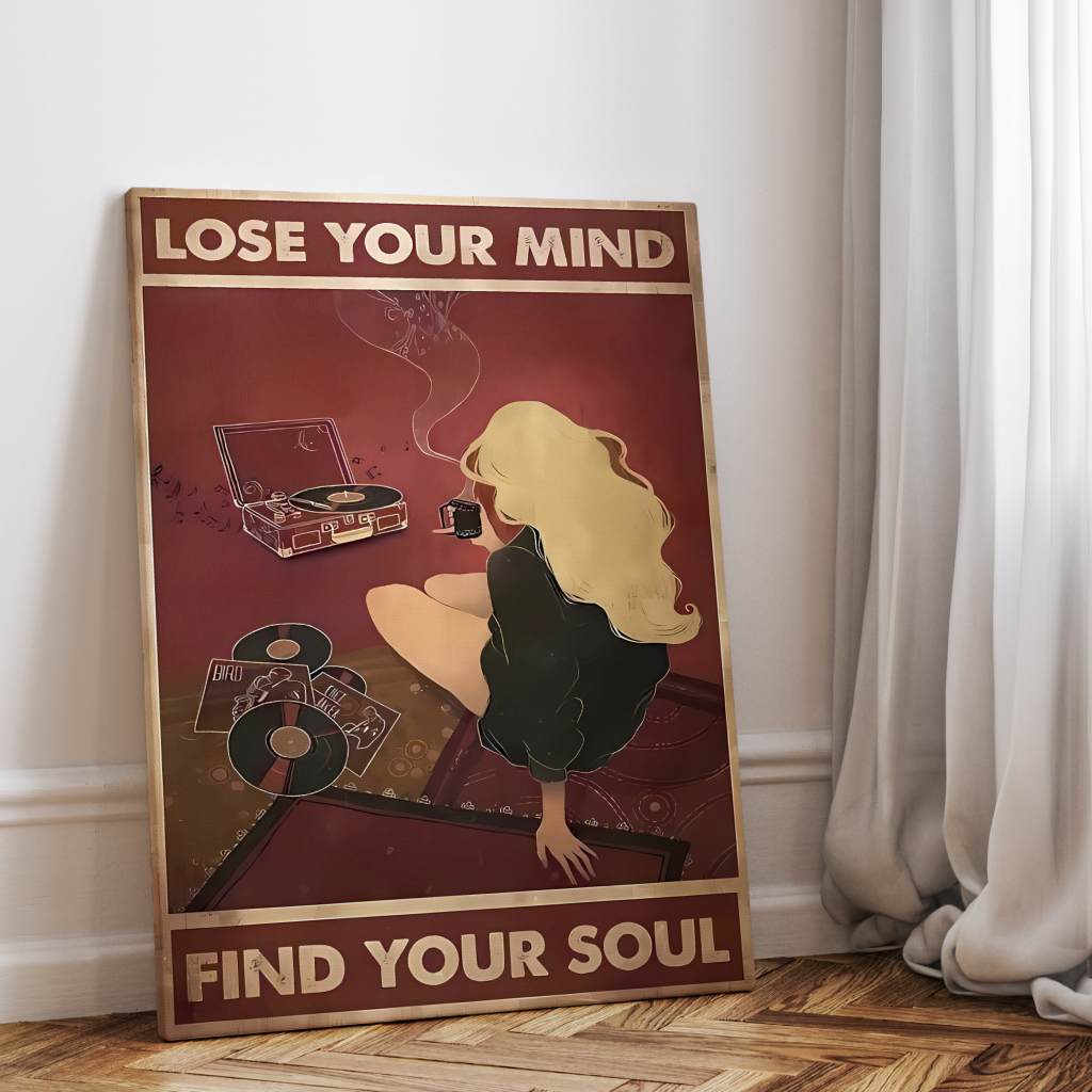 Lose your mind find your soul 7 - Canvas