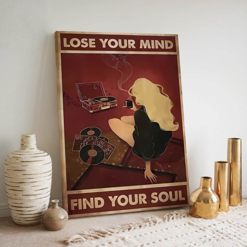 Lose your mind find your soul 7 - Canvas