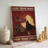 Lose your mind find your soul 7 - Canvas