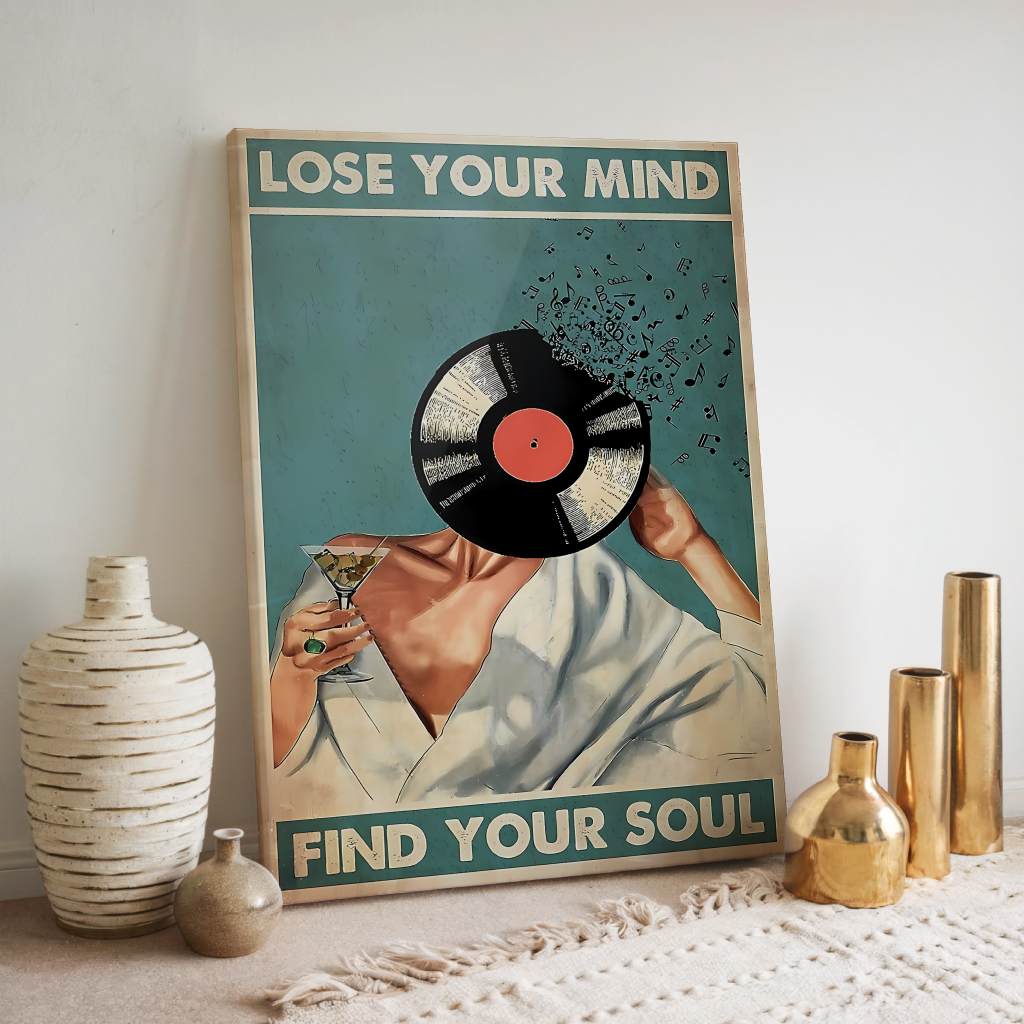 Lose your mind find your soul 8 - Canvas
