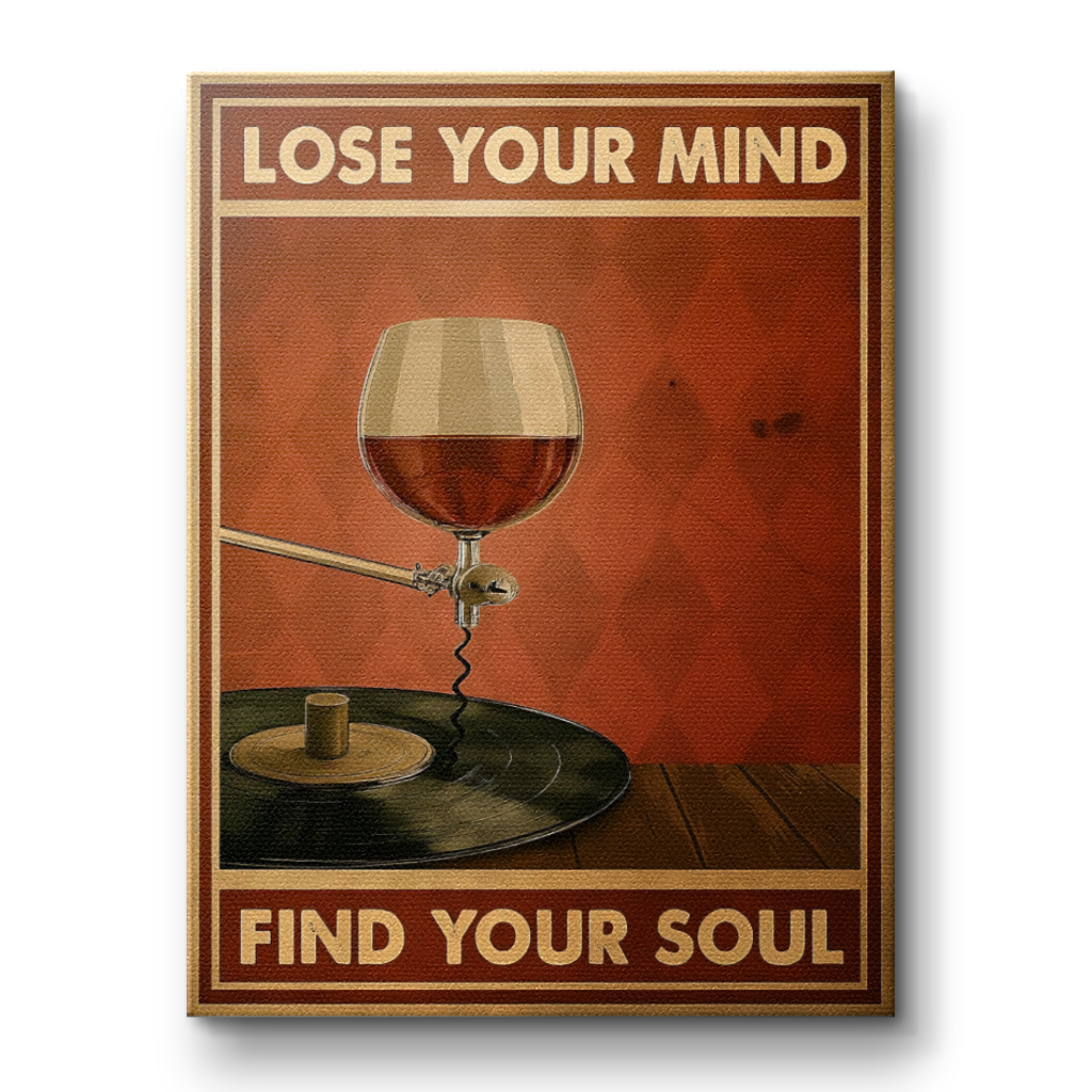 Lose your mind find your soul 4 - Leinwand