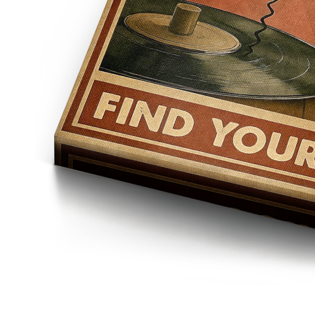 Lose your mind find your soul 4 - Leinwand