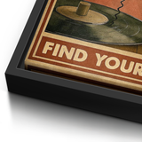 Lose your mind find your soul 4 - Leinwand