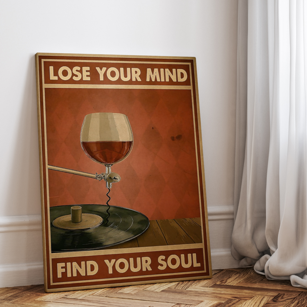Lose your mind find your soul 4 - Leinwand