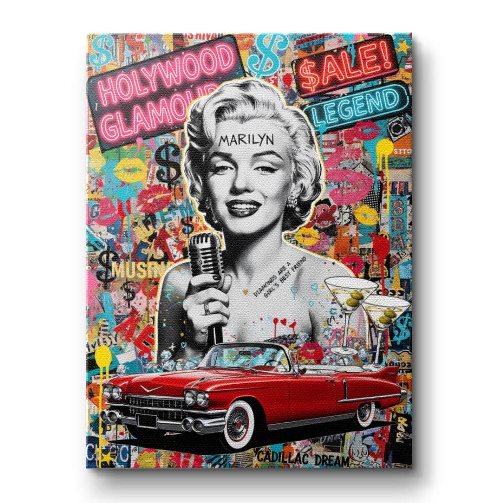 Marilyn Pop - Leinwand