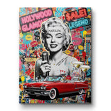 Marilyn Pop - Leinwand