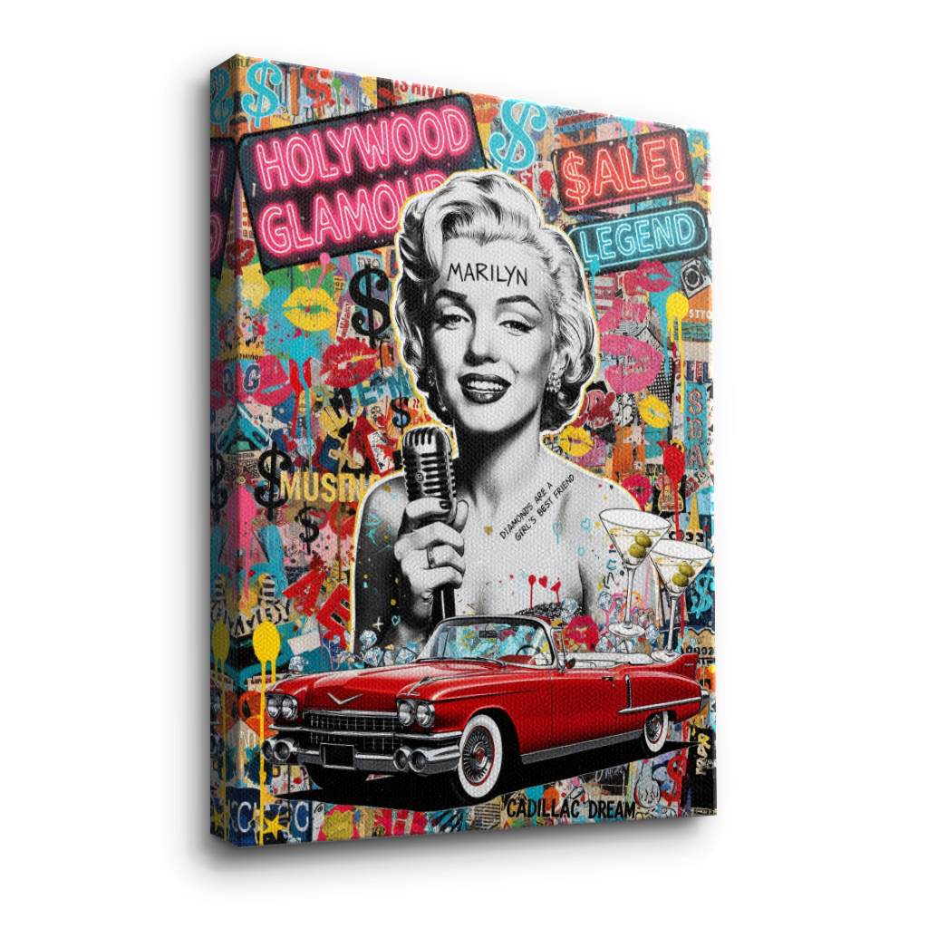 Marilyn Pop - Leinwand