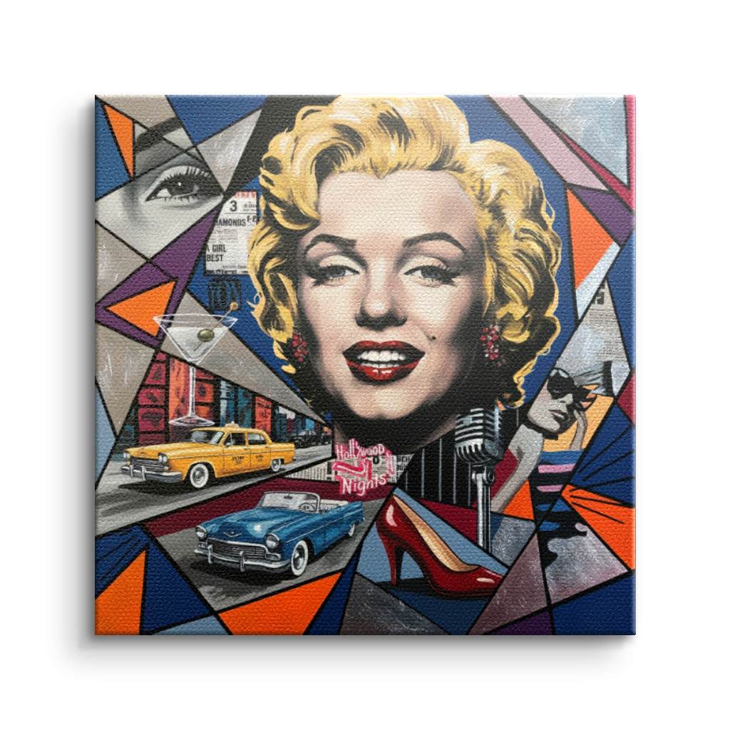 A Taxi for Marilyn - Leinwand