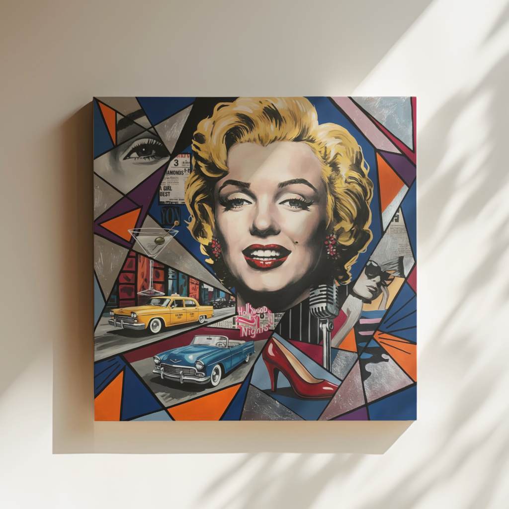 A Taxi for Marilyn - Leinwand