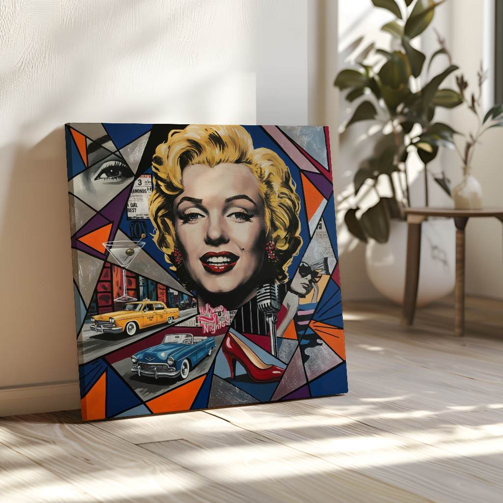 A Taxi for Marilyn - Leinwand