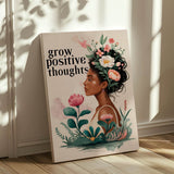 Grow positive thoughts 2 - canvas
