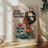 Grow positive thoughts 2 - canvas