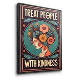 Treat people with kindness 1 - canvas