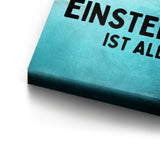 Mindset is everything #Goldfisch - Leinwand