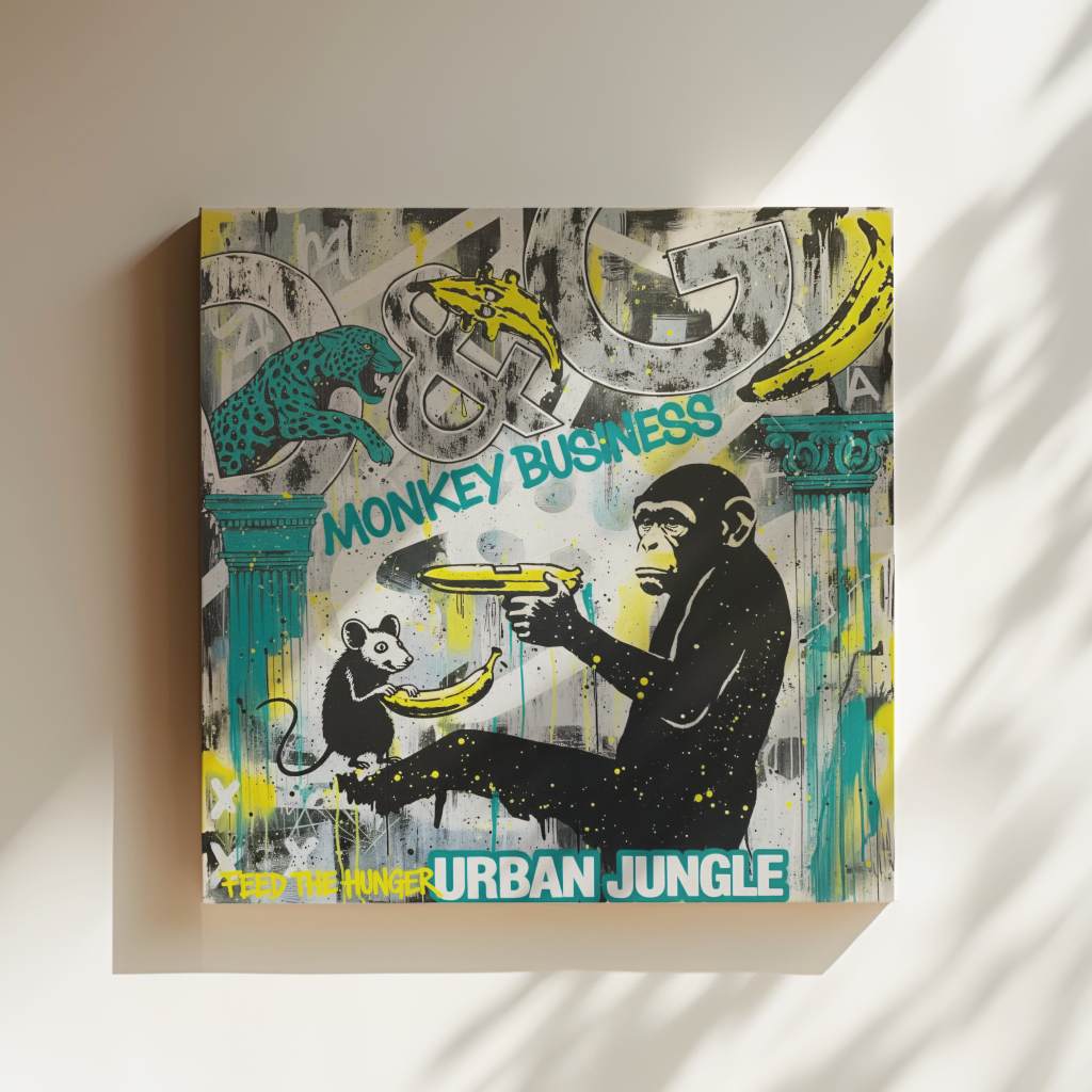 Monkey Business - Canvas