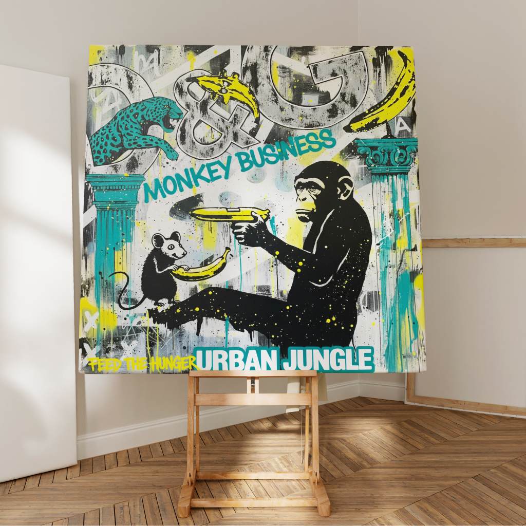 Monkey Business - Canvas