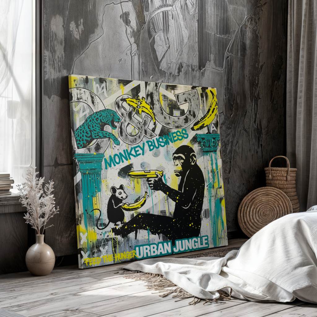 Monkey Business - Canvas