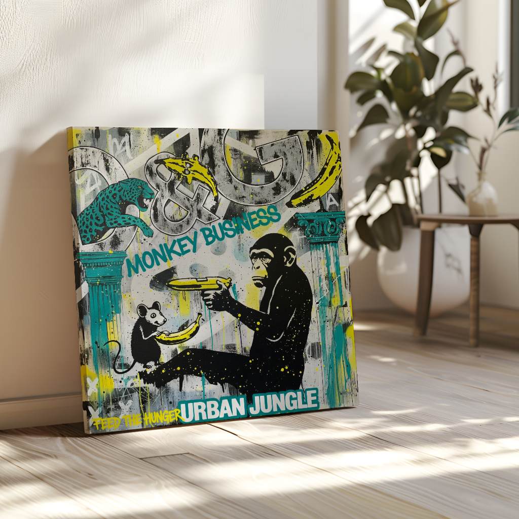 Monkey Business - Canvas
