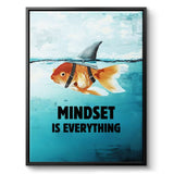 Mindset is everything #Goldfish - Canvas