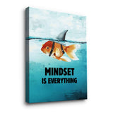 Mindset is everything #Goldfish - Canvas