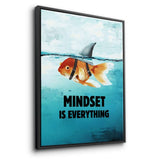 Mindset is everything #Goldfish - Canvas