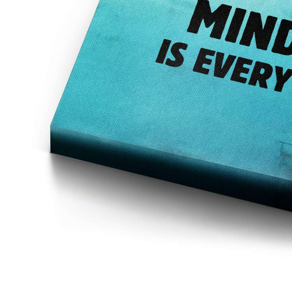 Mindset is everything #Goldfish - Canvas