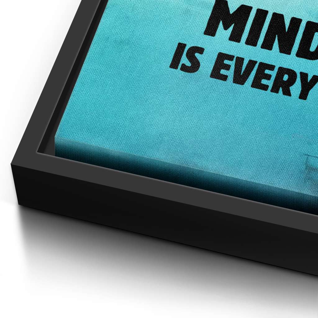 Mindset is everything #Goldfish - Canvas