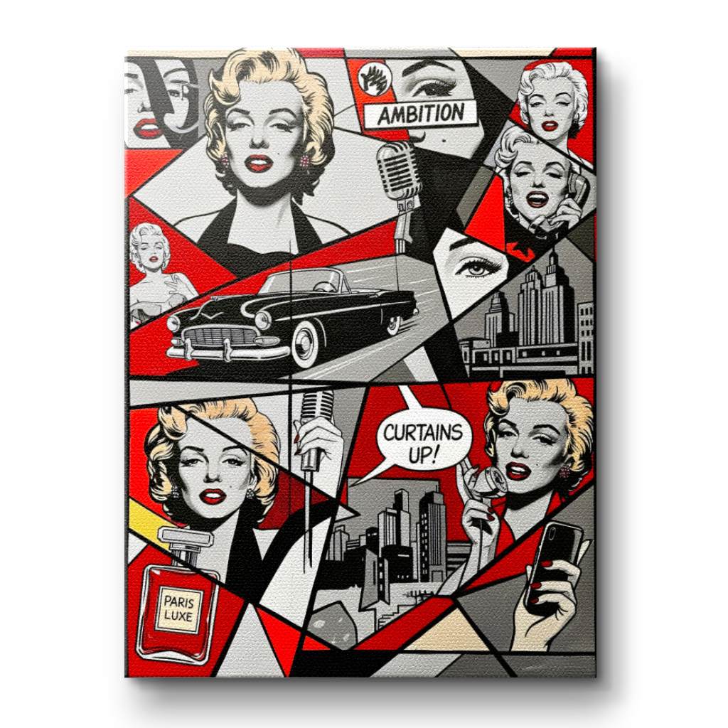 Paris Luxe - Der Marilyn Code - Leinwand