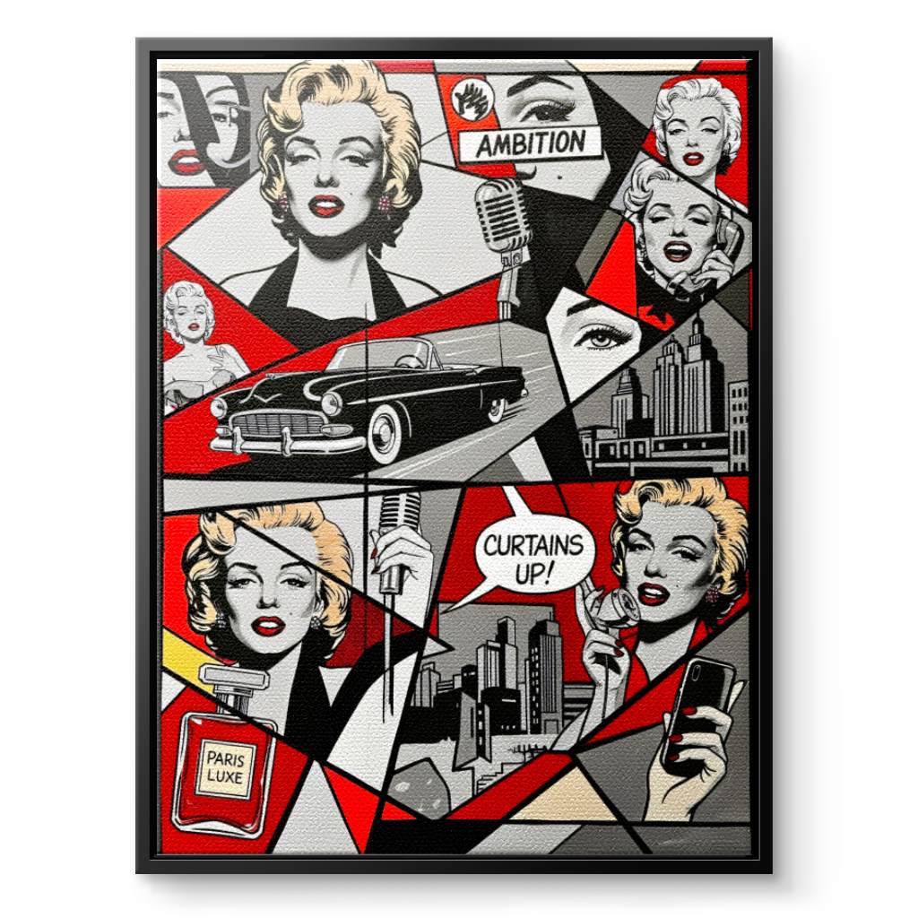 Paris Luxe - Der Marilyn Code - Leinwand