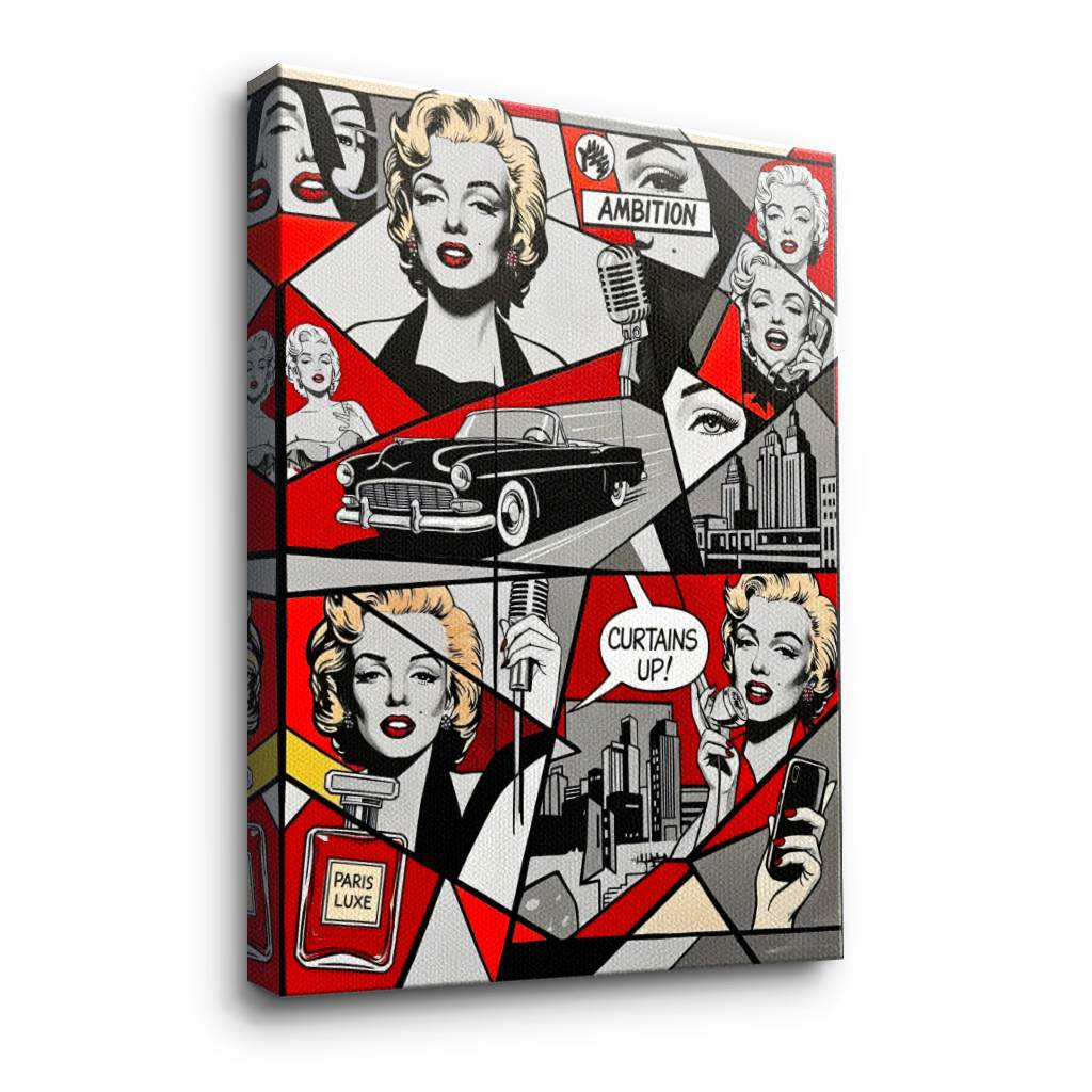 Paris Luxe - Der Marilyn Code - Leinwand