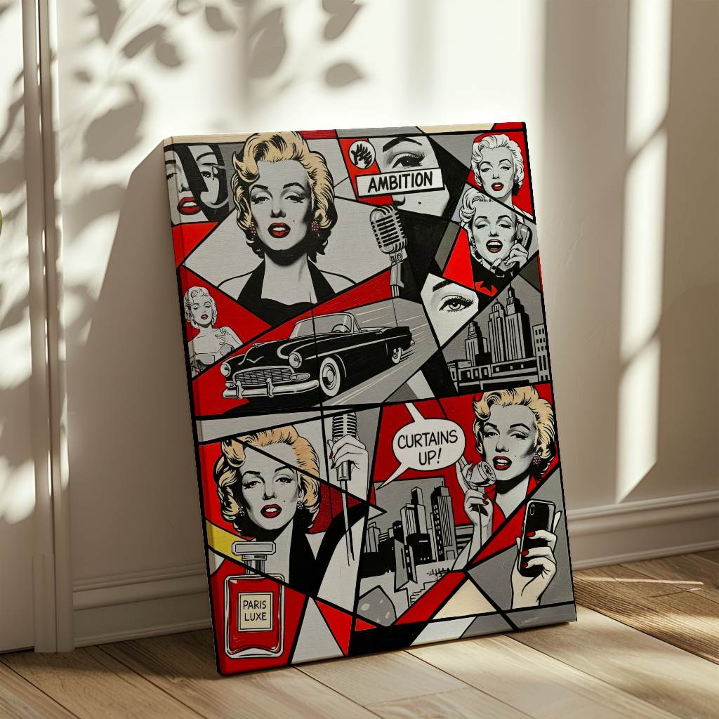 Paris Luxe - Der Marilyn Code - Leinwand