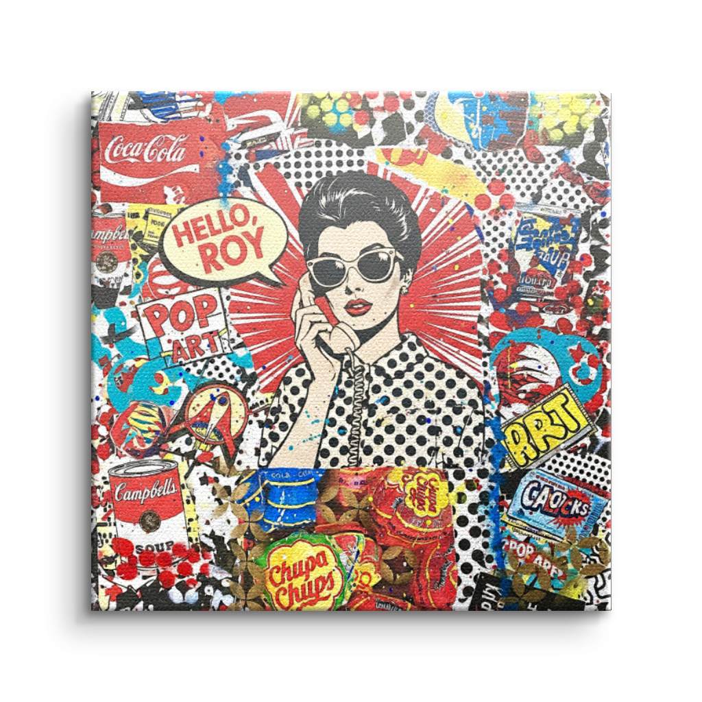 Pop Culture Call - Leinwand