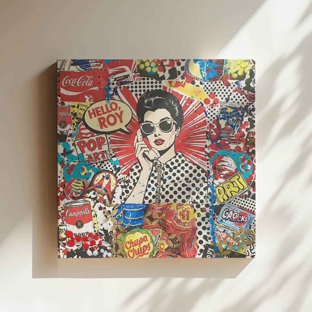 Pop Culture Call - Leinwand