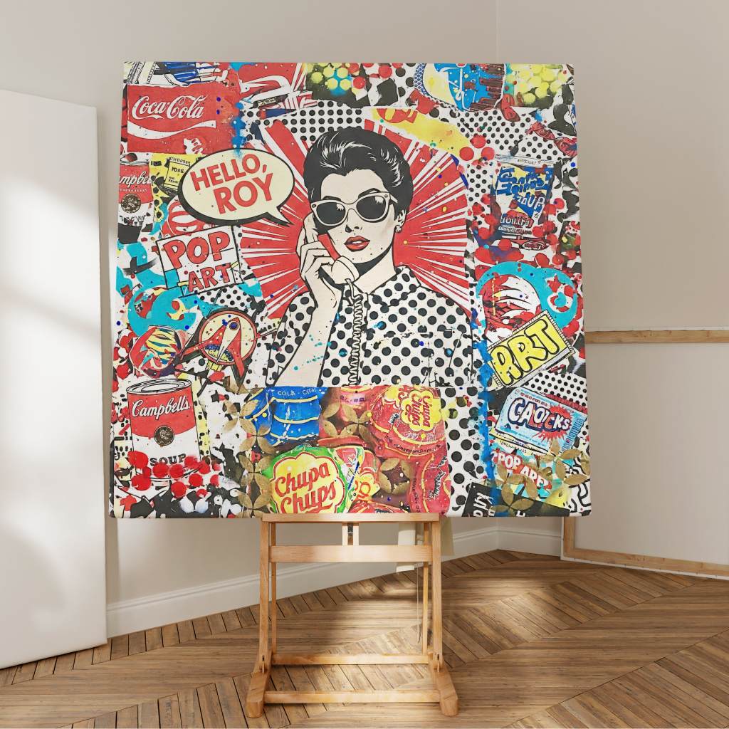 Pop Culture Call - Leinwand