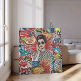 Pop Culture Call - Leinwand