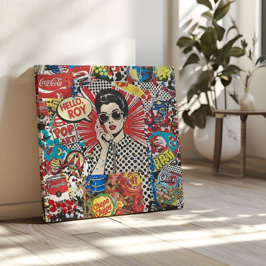 Pop Culture Call - Leinwand